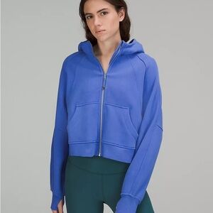 Wild Indigo Scuba Oversized Full Zip -lululemon